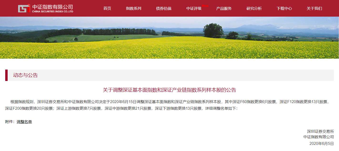 好博环境入选深证F200指数